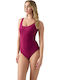 Purple One Piece Swimsuit