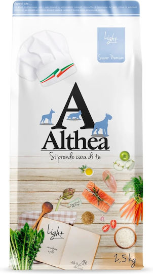 Althea 2.5kg Dry Light Food for Adult Dogs with Meat Apple Rice and Salmon