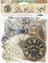 Die Cuts Stamperia Gardens Time