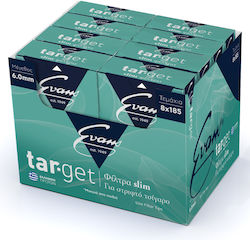 Evans Slim 185 Filter Tips 8 Pieces Evans Slim 185 Filter Tips 8 Pieces