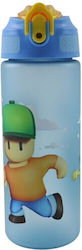 Gim Stumble Guys Plastic Kids Water Bottle Ther...