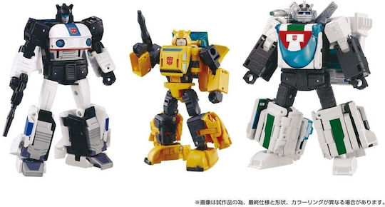 Takara Tomy Трансформатори: Transformers: Dramatic Capture Series - Cybertron Chase 3-Бройки Фигура За Действие