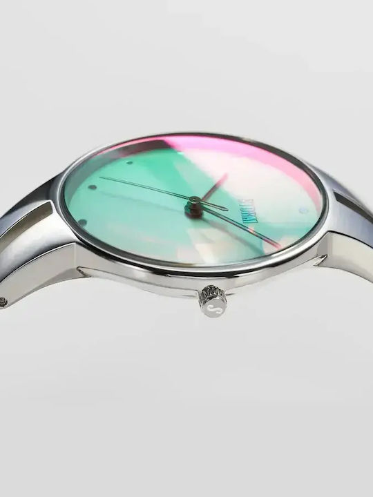 Storm Womens Watch Battery with Silver Metal Bracelet