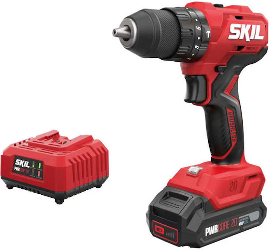 Skil CD1E3021CA Ударен Двигател За Бормашина На Батерия Безчетков 18V 1x2.5Ah