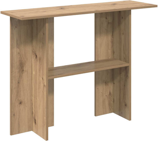 Wooden Console Brown L100xW30xH75cm