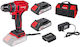 Raider Δραπανοκατσάβιδο Μπαταρίας Brushless 20V