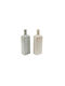 Porcelain Decorative Vase Beige 9.5x7xHeight 30cm (Various Colors)