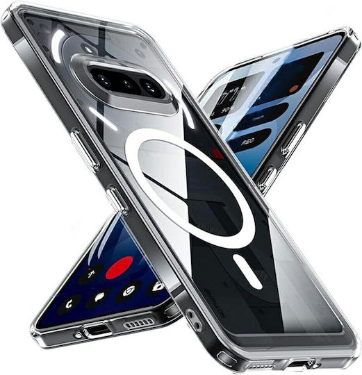 Rückseitenhülle aus Silikon Transparent (Nichts Phone (4a))