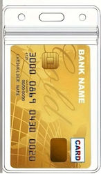 1pc Waterproof Transparent Card Holder Plastic Protector Case Business Bus Bank Credit Card Protector Id Card Badge Holders