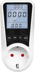 Digital Meter Socket Sinotimer 230v 16a 3680w Display W Kwh V A Hz Dds109l