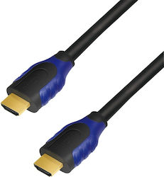 LogiLink HDMI 2.0 HDMI male - HDMI male 10m Μαύρο