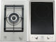 La Germania P63 1CV LAG X LPG Autonomous Liquid Gas & Electric Cooktop 61.5x51cm Silver