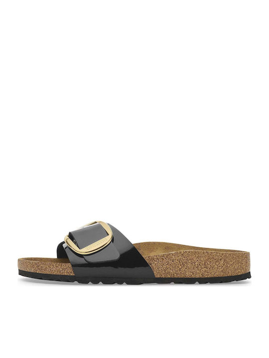 Birkenstock Madrid Big Buckle Σανδάλια Μαύρα