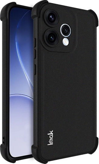 Imak Matte Umschlag Rückseite Silikon Schwarz Oppo Reno15 5G