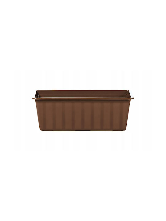 Prosperplast Ghiveci de Flori din Plastic Maro 14cm