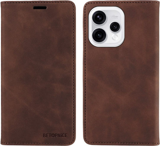 Betopnice 003 Book Καφέ (Oppo Reno15 5G)