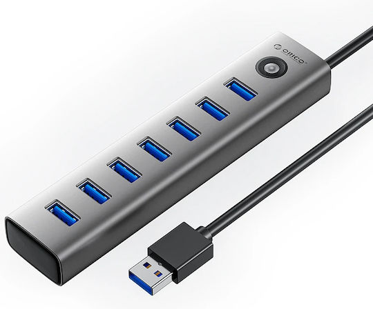 Orico Хъб 7 Порта USB 3.0 с USB-C Връзка