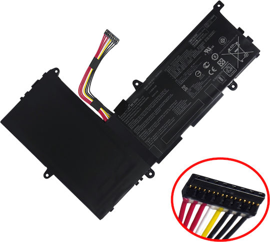 7.6v Съвместима Батерия за Asus VivoBook / EeeBook Asus Vivobook E200ha R209ha E200ha-1a E200ha-1b E200ha-1e E200ha-1g с 4840mAh