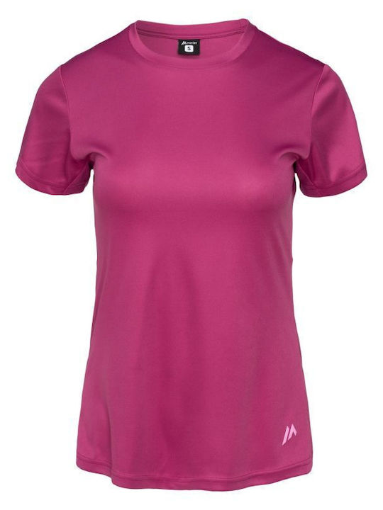 Γυναικείο T-shirt Fast Drying με Διαφάνεια Pink