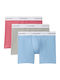 Herren Boxershorts Rosa 3er Pack