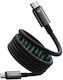 Baseus Tungsten Магнитен USB 2.0 Кабел USB-C Мъжки - USB-C 100W Черен 1m P10319805111-00
