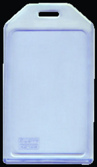 Kejea Carduri De Identificare Flexibile Din Pvc Cu Buzunar 54 X 85mm Vertical Set De 5 Bucăți Kejea Transparent