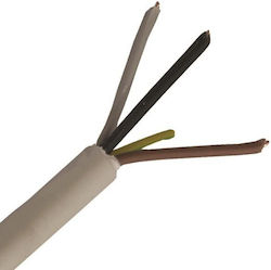 Eurolamp Netzkabel Nyμ A05vv-u 4χ1.5mm² Weiß 10...