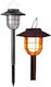 Saska Garden Solar Torch Light with Motion Sensor and Photocell IP44