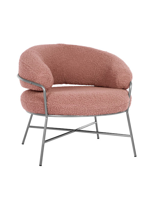Trudi Armchair Dusty Pink 84x79x76cm