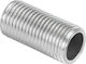 Globostar Threadedtube 77557 Metal DIY Connector Nipple M10 Thread Lighting Accessories M2 x W1 x H1cm 77557