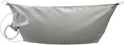 Saska Garden Sonnensegel Grau 2x3m Saska Garden Sonnensegel Grau 2x3m