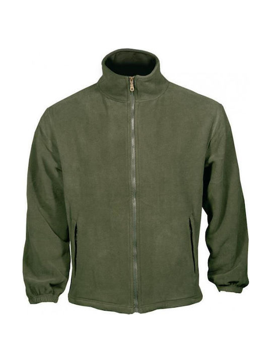 Polar Fleece Jacke Olive
