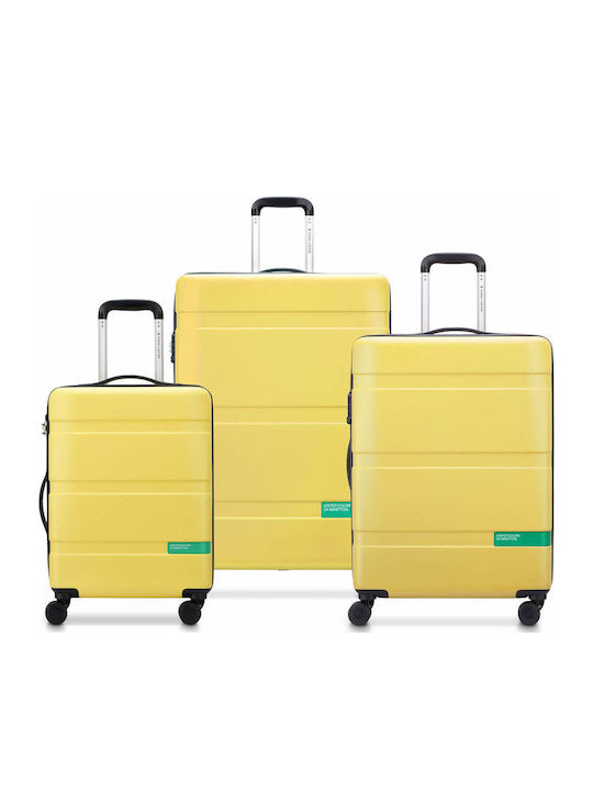 Delsey Paris X Suitcases Hard Bright Yellow wit...