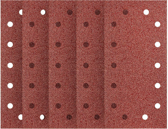 Neo Hook Loop Sandpaper 115 X 230 Mm P120 5 Pcs 14 Holes