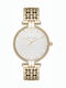 Paul Lorens Womens Watch 36mm Battery With Silver Metal Bracelet
