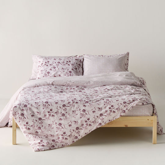 Kentia Yuli Комплект Чаршафи За Спалня 240x270см Old Rose 4 Броя
