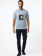 Crew Neck T-Shirts Kaschmir Hellblau