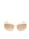 Blumarine Women Sunglasses with Beige Frame SBM804 09XL