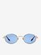 Projekt Produkt Men's Sunglasses with Brown Tartaruga Metallic Frame and Mirror Lens 476451