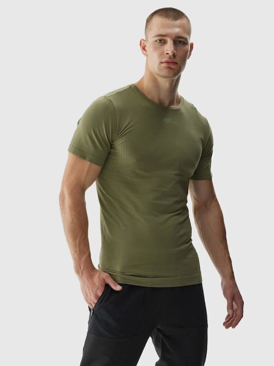 4F Athletic T-Shirt Khaki