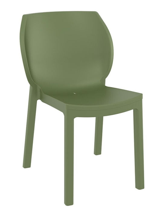 Scaun de Exterior din Polipropilenă Nora Olive ...