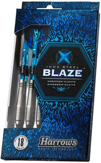 Harrows Blaze Softip Дартс Hs-tnk-000013317 Черно Синьо