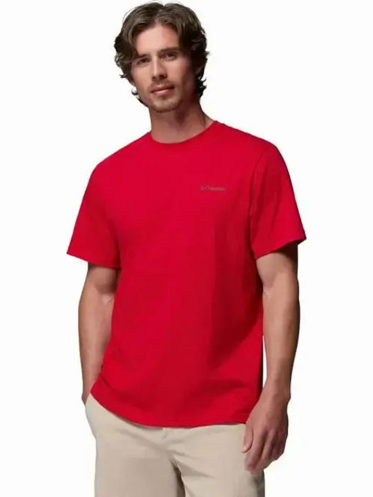 Columbia Logo Back T-shirt Mountain Red 2155011...