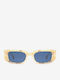 Projekt Produkt Men's Sunglasses with Beige Horn-Rimmed Frame 476400