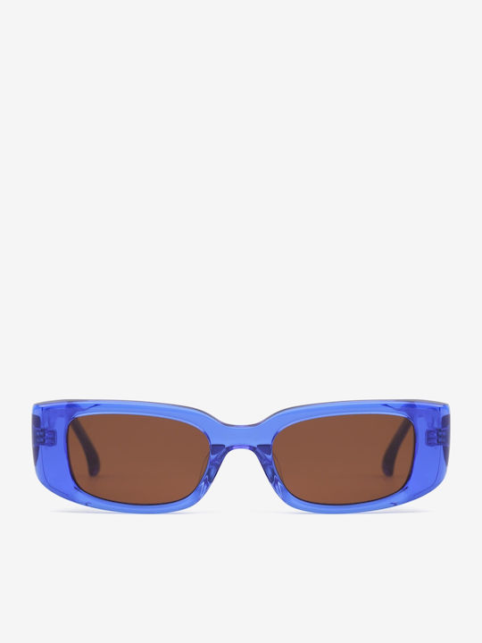 Projekt Produkt Men's Sunglasses with Blue Horn-Rimmed Frame 476399