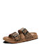 Women's Flat Sandals Brown
