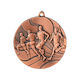 Bronze Medaille Laufstahl Medaille Braune