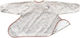 Tidy Tot Cover & Catch Bib Αδιάβροχη Ποδιά Υφασμάτινη με Τσέπη & Μανίκια Fleur De Jardin Rose για 6 m+