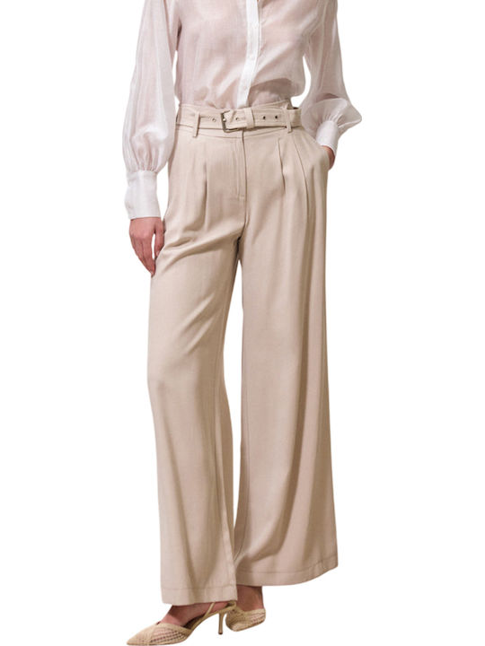 Enzzo Women's Pantaloons Beige