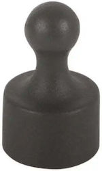 Neodymium Magnet Pins Tacks 12 Mm/20 Mm 4pcs Fix-o-moll Black